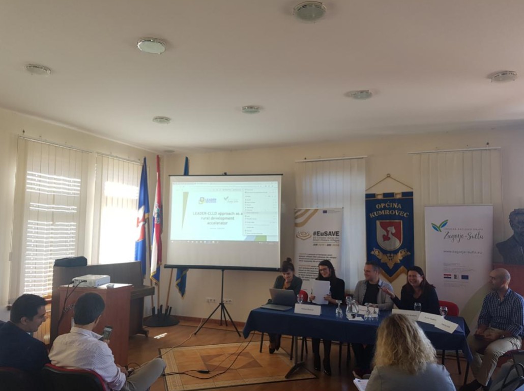 @Kumrovec (Croatia), September 26th 2019: LEADER Network Croatia at the #EuSAVE conference